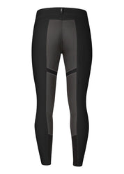 Back view of the black Kerrits Crossover II Full Seat Breech on a white background