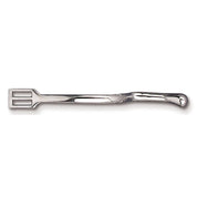 Side view of the 1 3/4" Toklat Square Eyelet Humane Spur on a white background