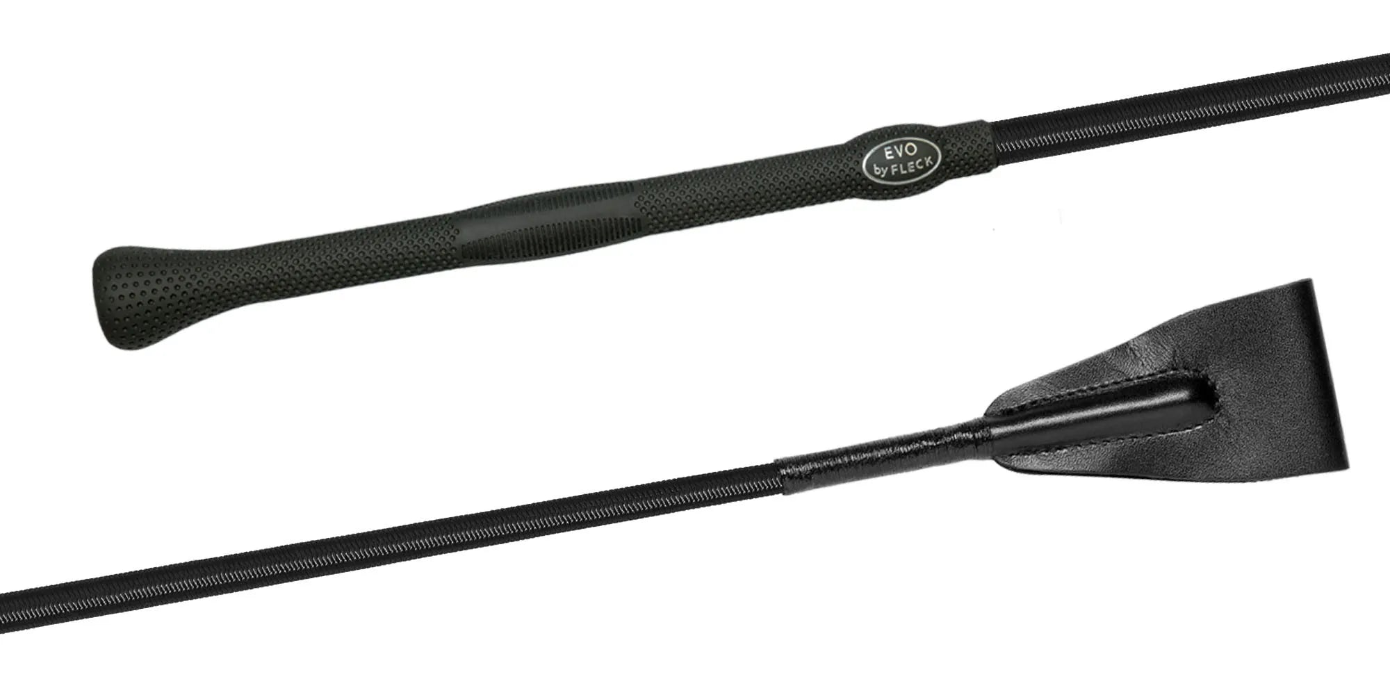 View of the EVO-grip handle and popper of the Fleck EVO-Grip Jump Bat