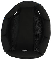 Interior view of the black Samshield Helmet Liner 2.0 on a white background