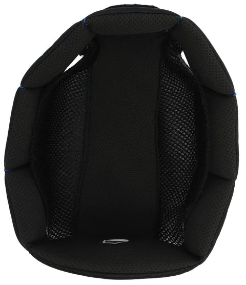 Interior view of the black Samshield Helmet Liner 2.0 on a white background