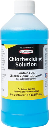 Durvet Chlorhexidine Solution 2%