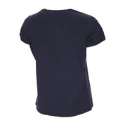 Back view of the Black Schockemohle Nola T-Shirt on a white background