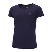 Front view of the Dark Navy Schockemohle Jessy T-Shirt on a white background