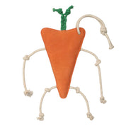 Back view of the TuffRider Carrot Horse Toy on a white background