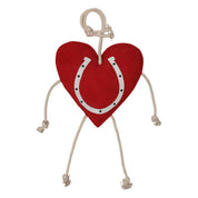 Front view of the TuffRider Heart Horse Toy on a white background
