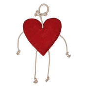 Back view of the TuffRider Heart Horse Toy on a white background