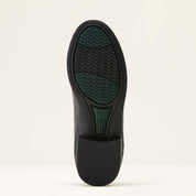 Bottom view of the Ariat Kids' Scout Zip Paddock Boot on a plain background