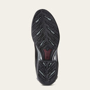 Bottom view of the sole of the Ariat V Sport Perforated Zip Tall Riding Boot on a plain background