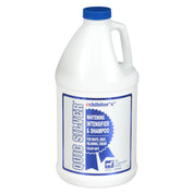 Front view of a 64 oz jug of Exhibitor's Quic Silver Shampoo on a white background