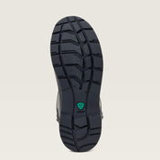 Bottom view of the Navy Ariat Kelmarsh Rain Boot on a plain background