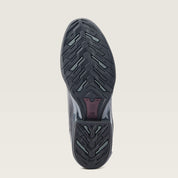 Bottom view of the sole of the Ariat V Sport Zip Tall Riding Boot on a plain background
