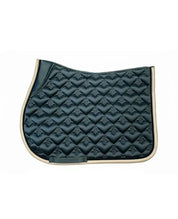 Side view of the green PS of Sweden Heart Jump Padon a white background