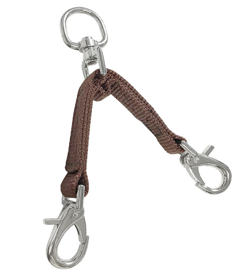 Full view of the Jacks Lunge Strap Attachment w/ Swivel on a whit background