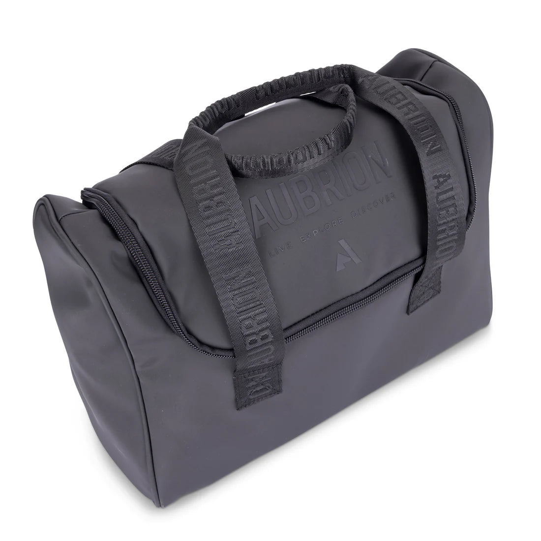 Angled front view of the Aubrion React Groomking Kit Bag on a white background