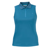 Aubrion React Sleeveless Tech Polo