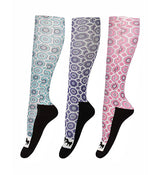 Equine Couture Kelsey Padded Knee Hi Boot Socks