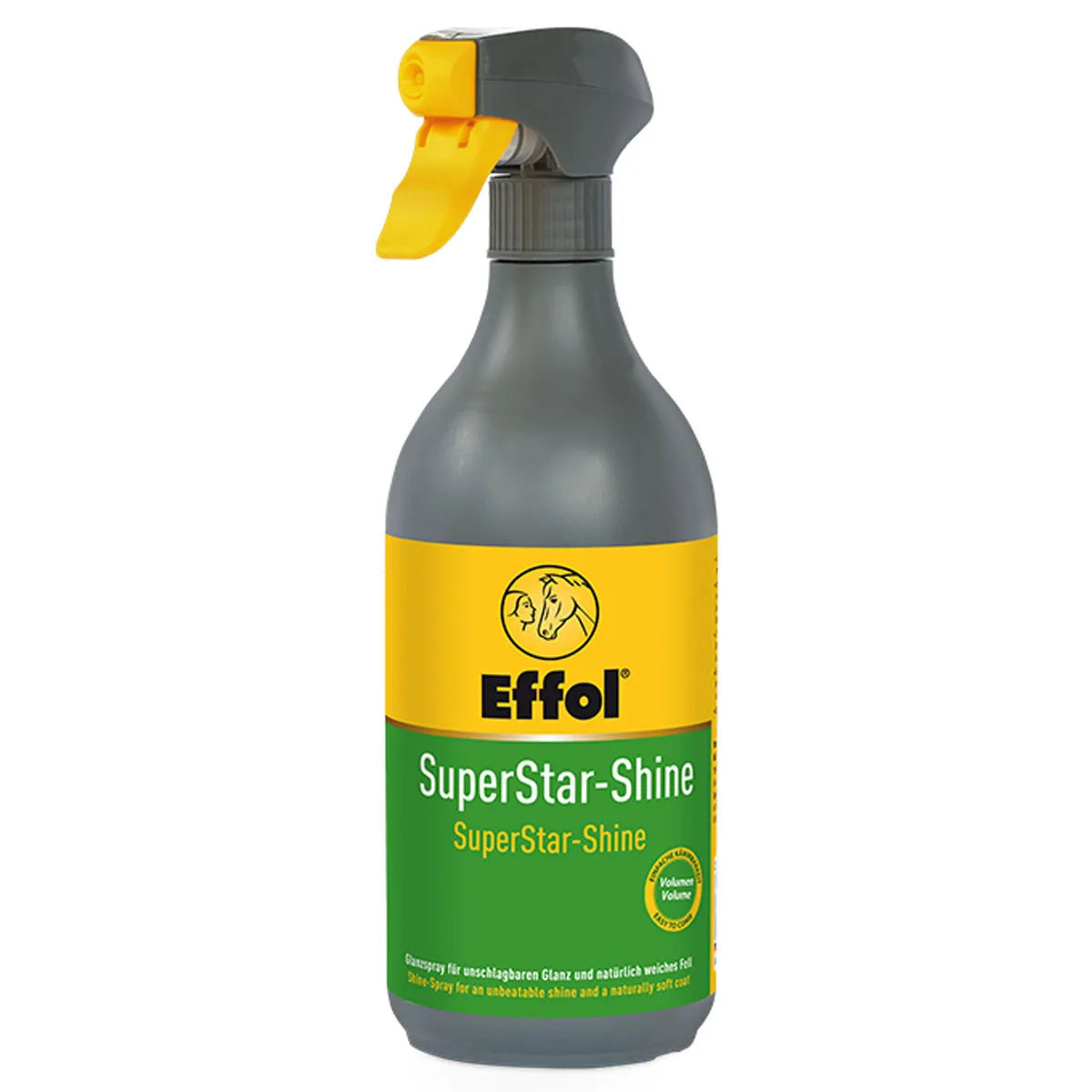 Front view of a 500 ml bottle of Effol SuperStyling-Spray on a white background