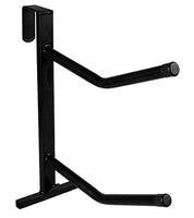 Angled front view of the Jacks PVC Coated Saddle Rack on a white background