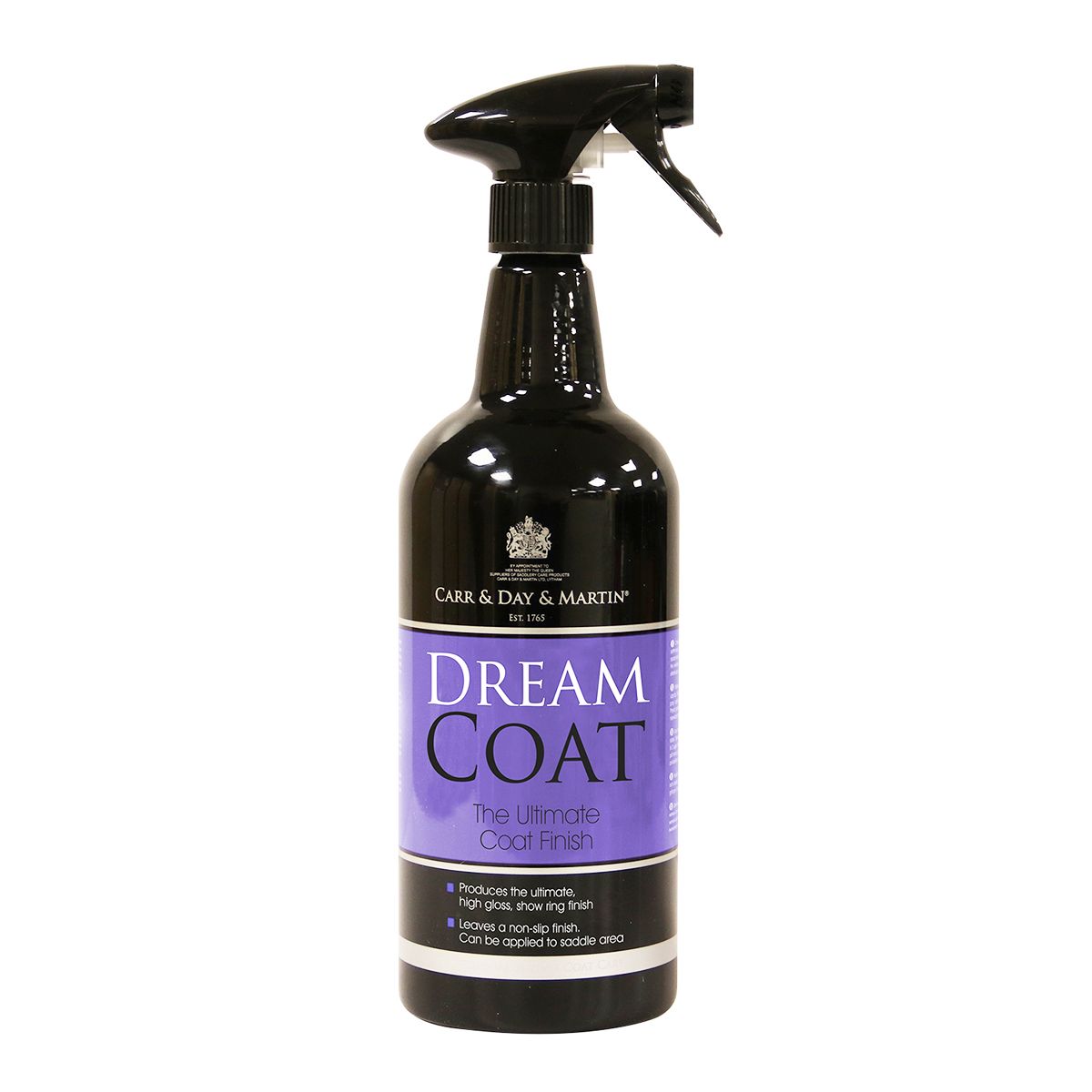 Front view of a 1 L bottle of Carr & Day & Martin Dream Coat on a white background