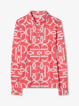 PS of Sweden Valerie Printed Long Sleeve Shirt
