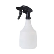 Front view of the black Little Giant Spray Bottle on a white background