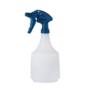 Front view of the blue Little Giant Spray Bottle on a white background