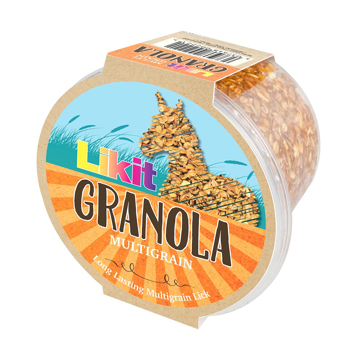 View of the Multigrain Likit Granola Refill on a white background