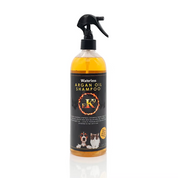 Front view of a 16 oz spray bottle E3 Argan Oil Waterless Shampoo on a white background