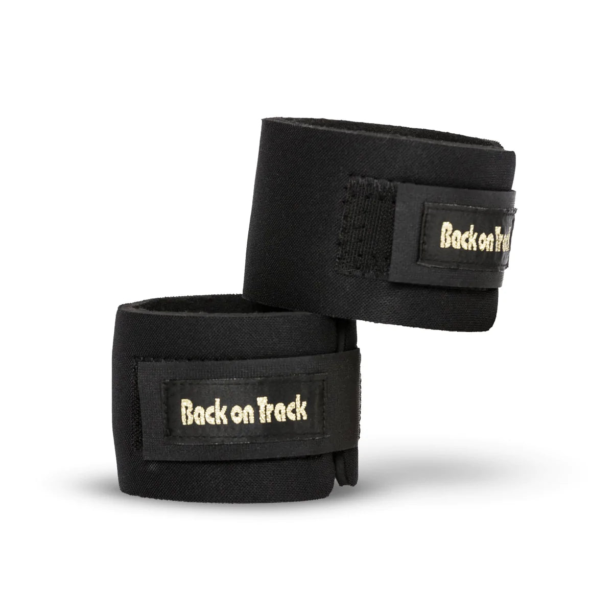 View of a pair of Back on Track Pastern/Fetlock Bands on a white background