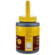Side view of a jar of Effax Leather-Soft on a white background
