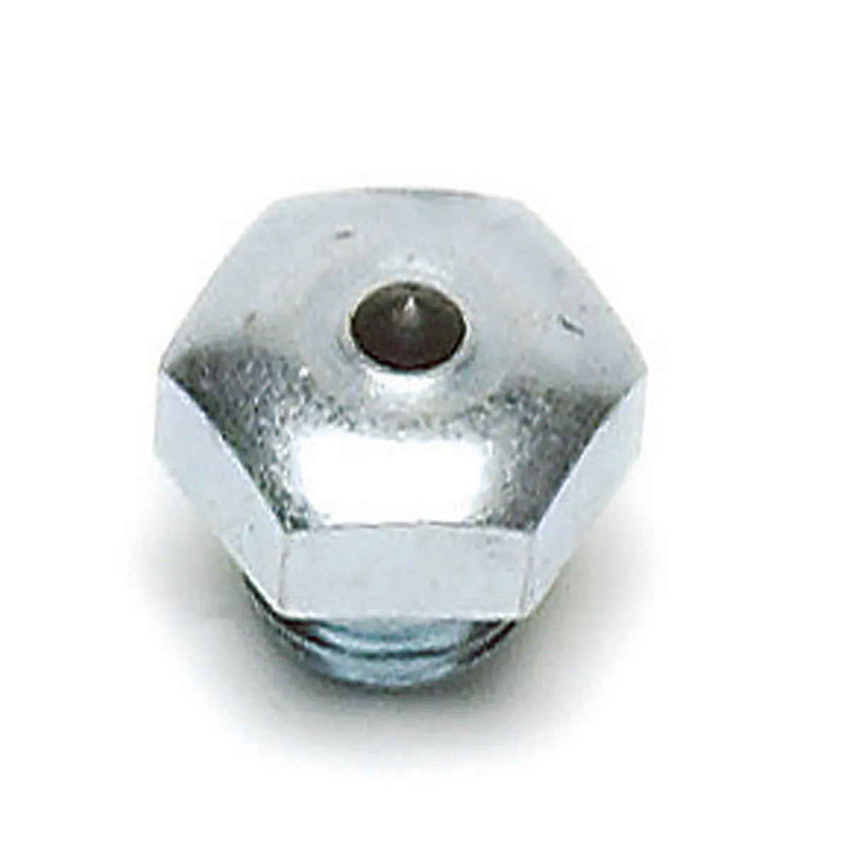View of the #9 Equi-Essentials Stainless Steel Horseshoe Stud on a white background