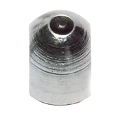 View of the #29 Equi-Essentials Stainless Steel Horseshoe Stud on a white background