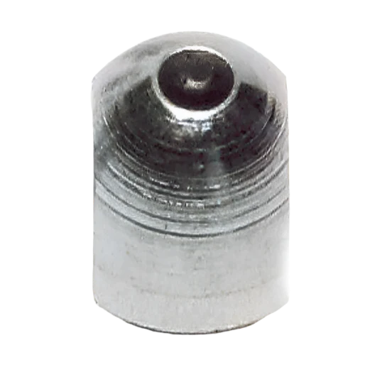 View of the #29 Equi-Essentials Stainless Steel Horseshoe Stud on a white background