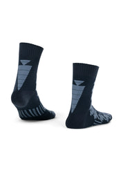 Back views of a pair of Nightfall Kerrits Houndstooth Wool Paddock Boot Socks on a white background