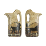 Mara Stoneware Horses Water Pitcher