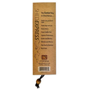 Back view of the packaging for the Epona Shed Express on a white background