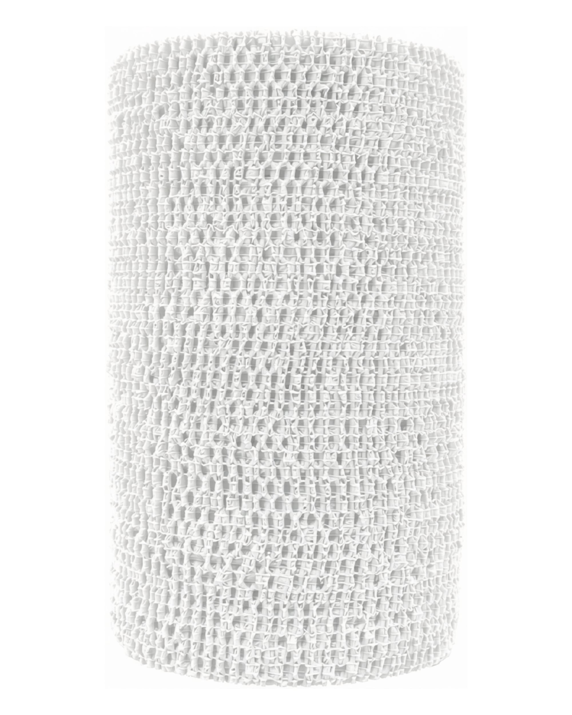Front view of the white Coflex Vet Bandage on a white background