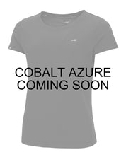 Coming Soon infographic of the Cobalt Azure Schockemohle Jessy T-Shirt on a white background