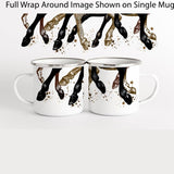 The Traveled Lane Horse Legs Camp Mug