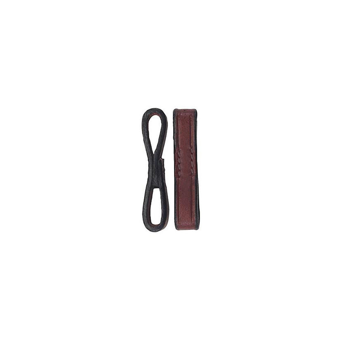 Front and side view of the HK Americana Bit Loops in Oakbark