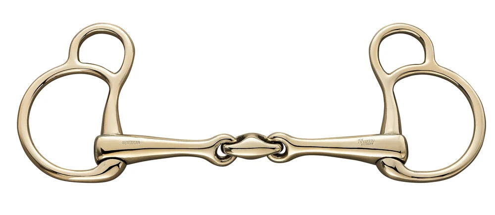 Full view of the Herm Sprenger KK Ultra B-type Double-Jointed Baucher Bit on a white background