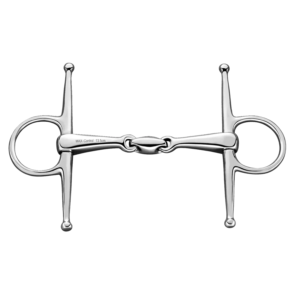 Herm Sprenger MAX Control Double-Jointed Full Cheek Snaffle Bit