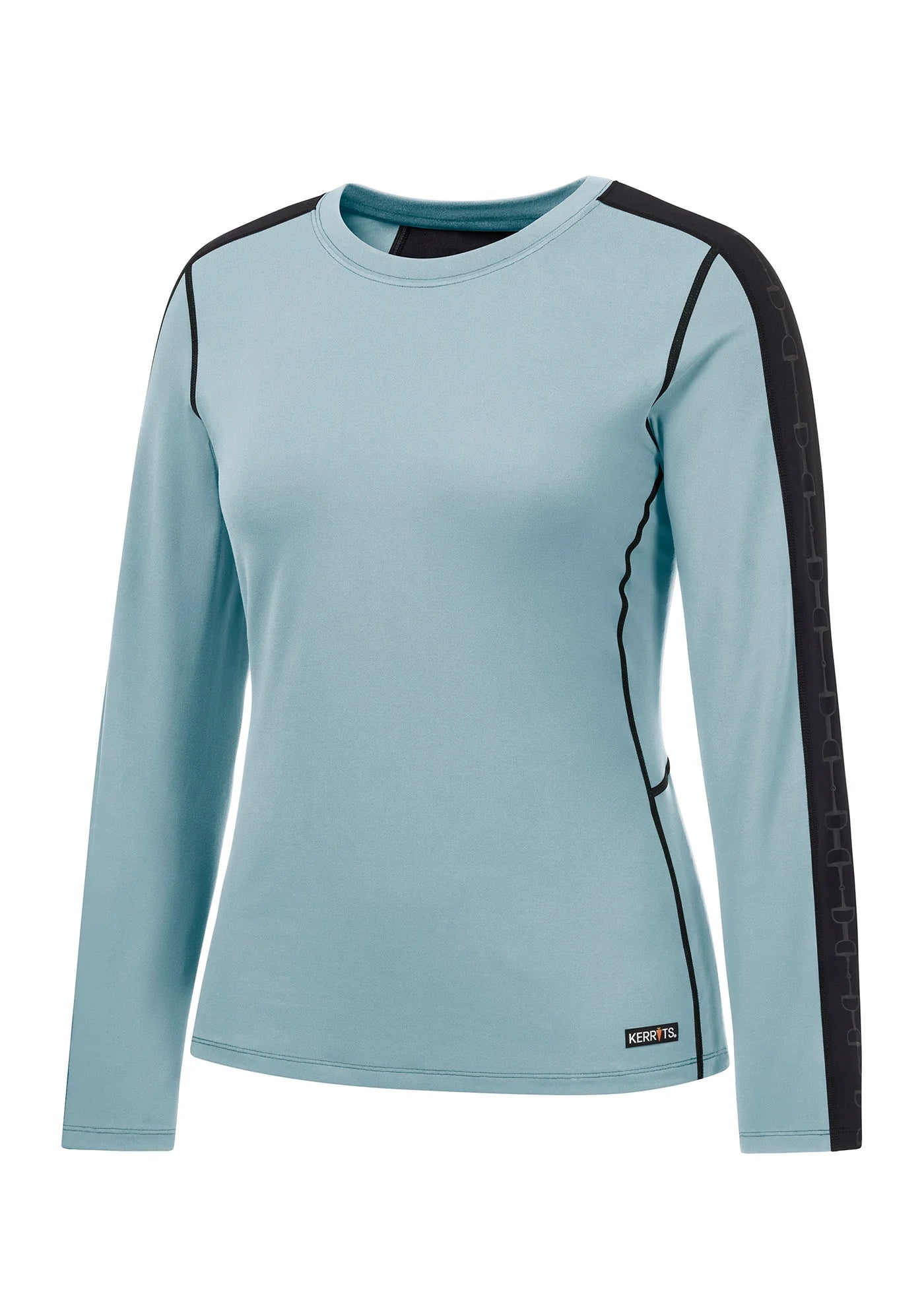 Front view of the Shoreline Kerrits Bit of Base Layer Top on a white background