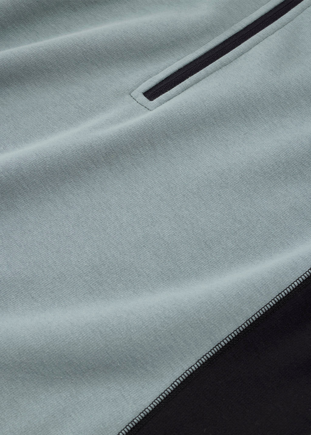 Close-up view of the fabric on the Shoreline Kerrits Soft Haven Plush Fleece Half Zip Top