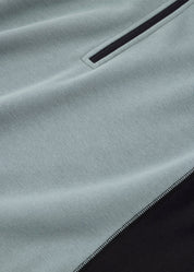 Close-up view of the fabric on the Shoreline Kerrits Soft Haven Plush Fleece Half Zip Top