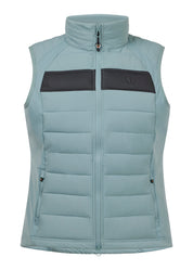 Front view of Shoreline Kerrits All Trek Performance Quilted Vest on a white background