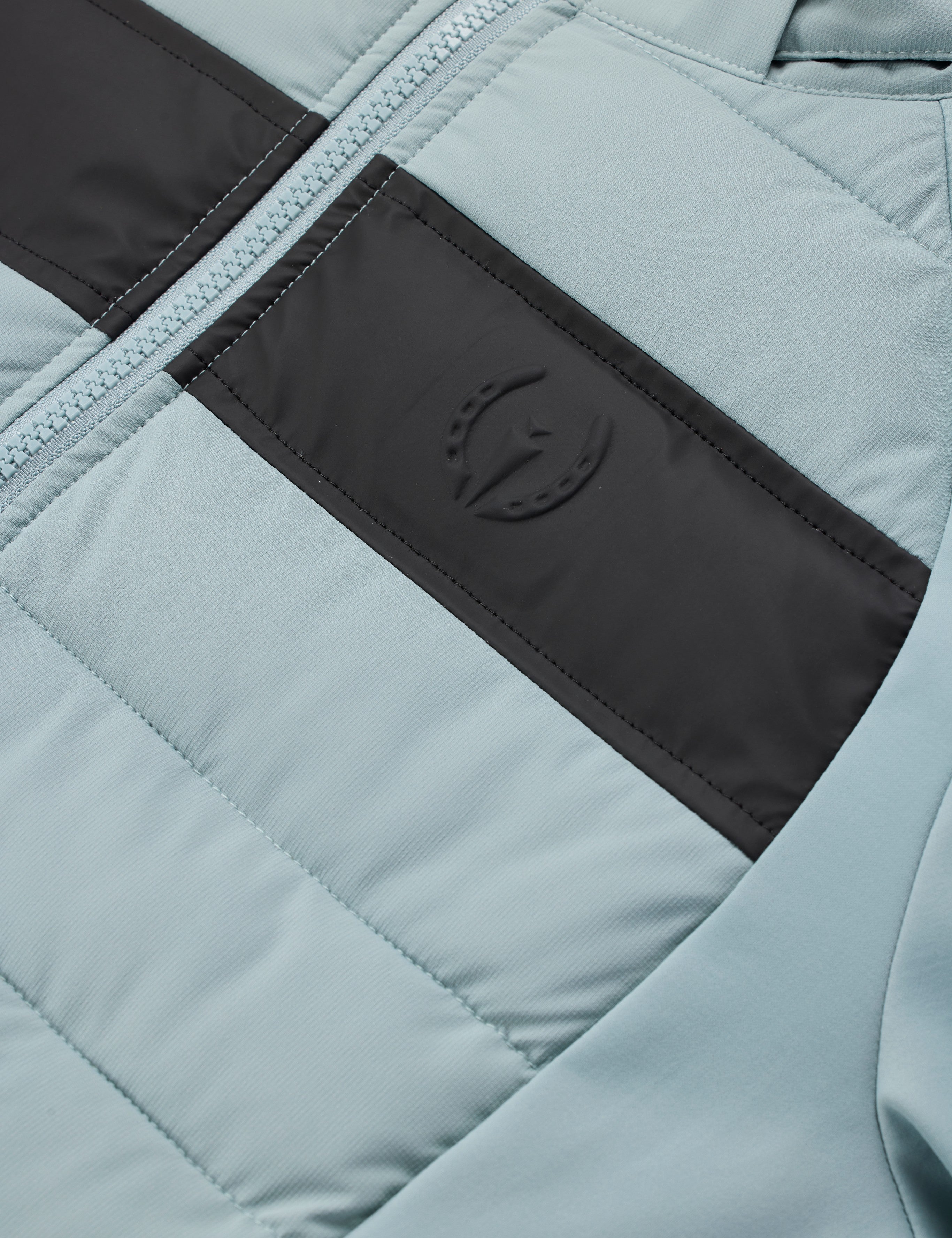 Closeup view of Shoreline Kerrits All Trek Performance Quilted Vest