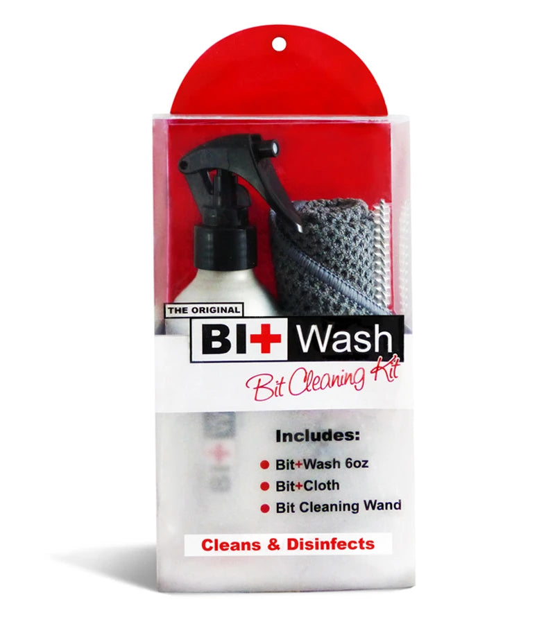 Front view of the Original Bit+Wash Kit in original packaging on a white background