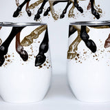 The Traveled Lane Horse Legs Wine Tumbler